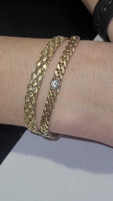 Bransoleta z diamentami pr.585