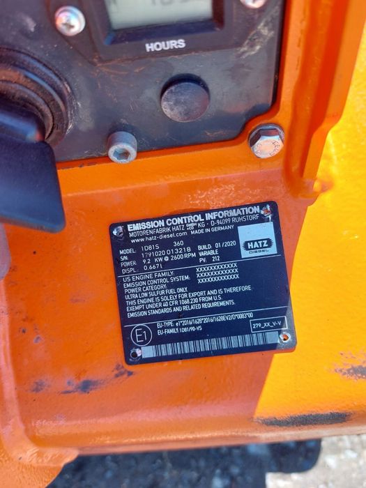 Віброплита 570кг Bomag BPR 70/70d, 120мото/годин, 2022рік, трамбовка