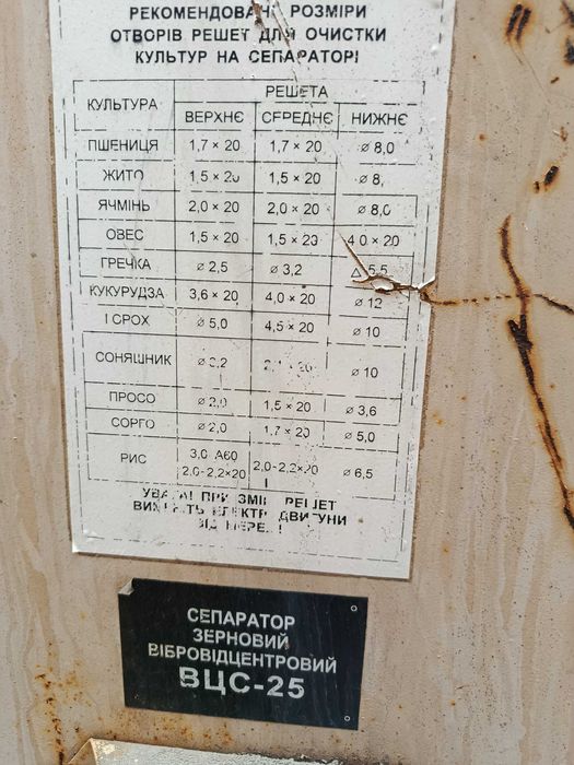 Вибрационный центробежный сепаратор БЦС-25/ЗВЦ-25