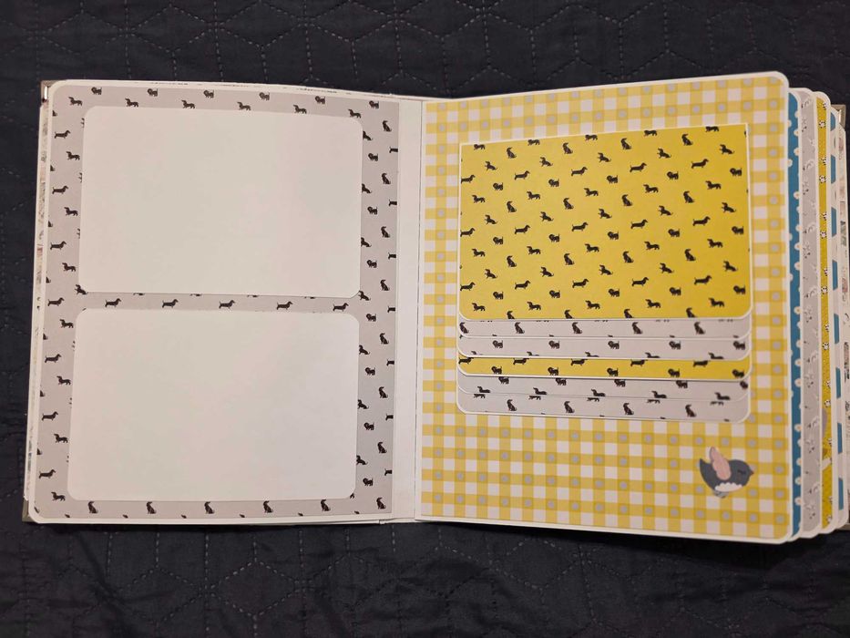 Album na zdjęcia ręcznie robiony, scrapbooking, dla dzieci