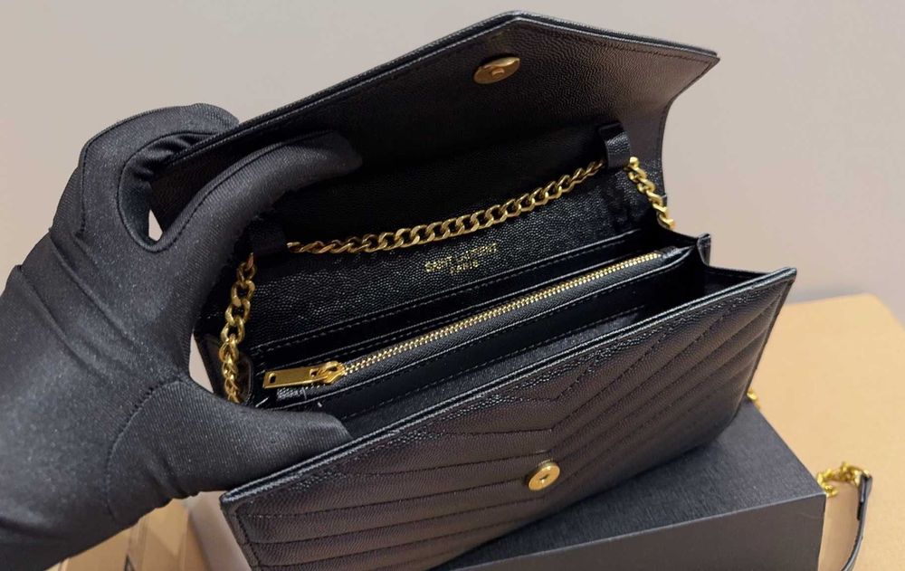Сумка клатч YSL WOC Сен Лоран