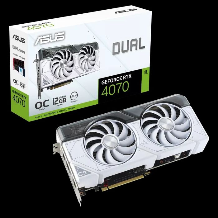 ASUS RTX 4070 12 GB Dual White