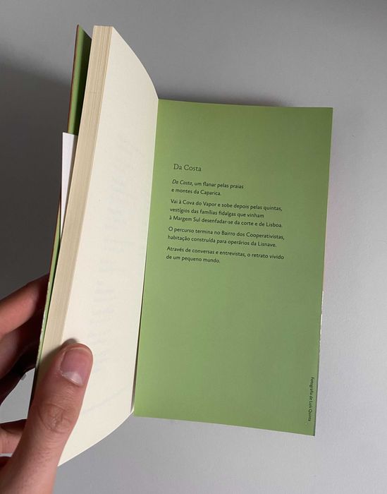 Livro "Da Costa, praias e montes da caparica"