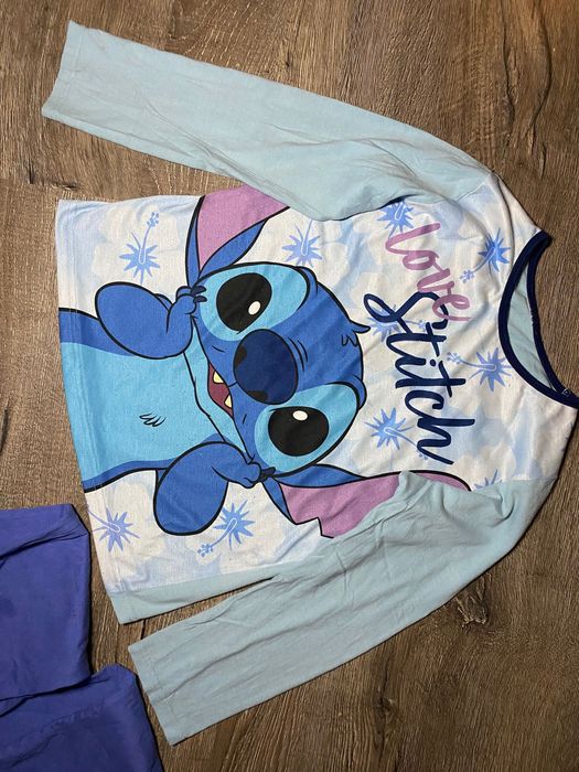 Стіч піжама дівчинці 10-11р, комплект кофта і штани для дому і сну