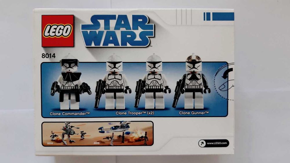 Lego Star Wars The Clone Wars 8014 Clone Walker Battle Pack selado