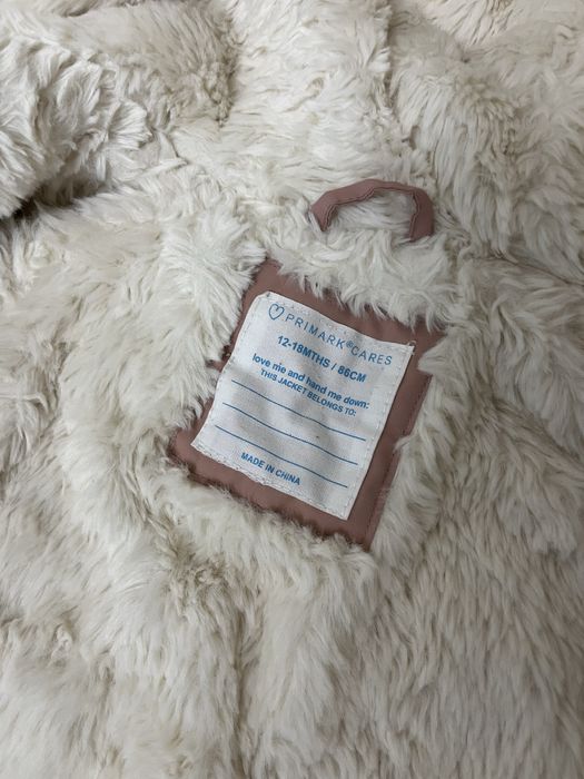 Зимова куртка парка для дівчинки 12-18 міс 86 рлзмір