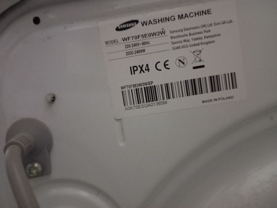 Máquina Lavar SUMSUNG 7KG
