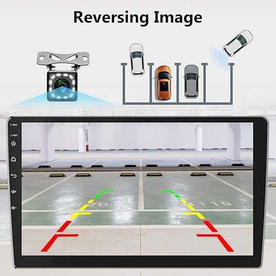 Radio samochodowe Android 2-DIN system Wireless CarPlay 10'' ekran