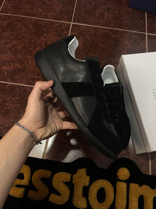 Кросівки Maison Margiela Gats / Мейсон Маржела Гатс / Чорні Маржели