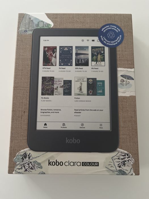 Kobo Clara Colour - A cores e com luz