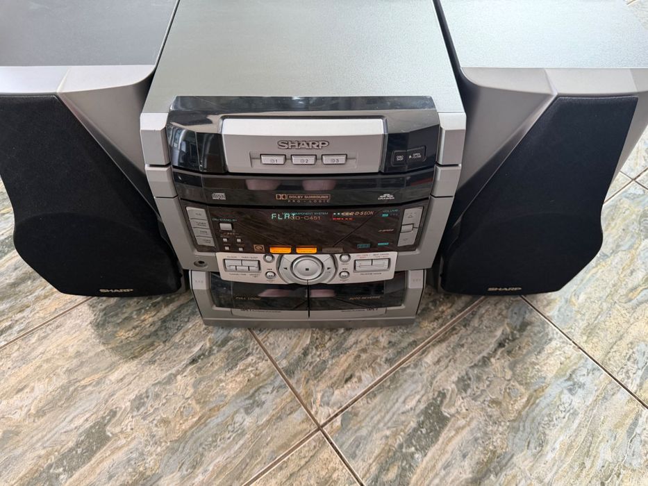 Музыкальный центр Sharp CD-C451H CD/FM/Касети