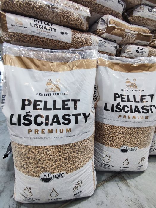 Pellet CERTYFIKOWANY, pellet A1 , pellet liściasty, pellet drzewny