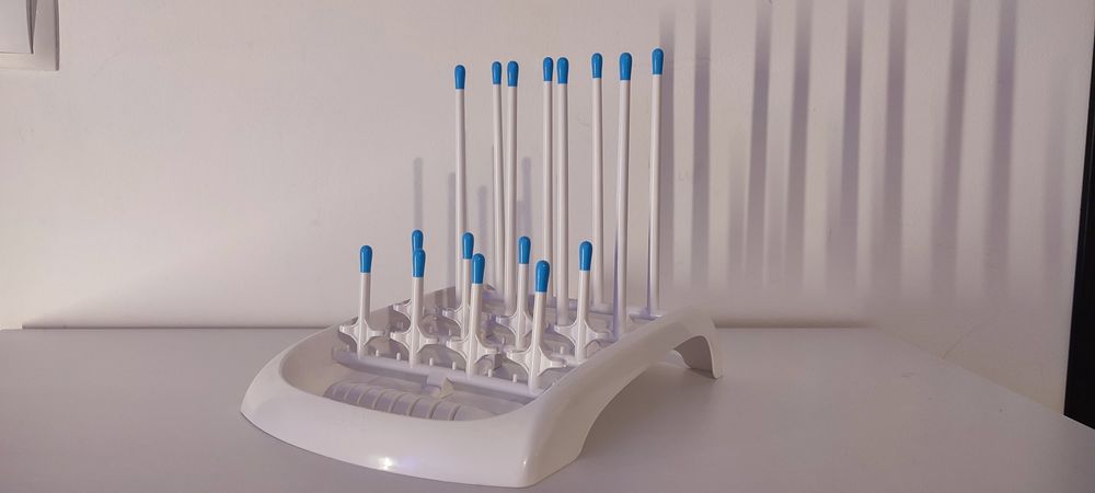 Składana suszarka na butelki ociekacz