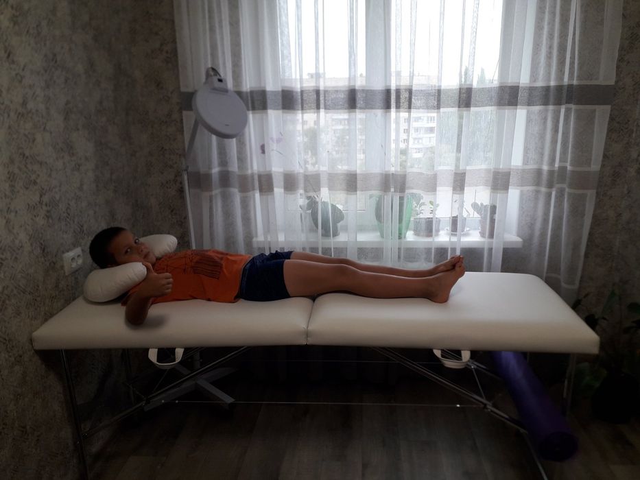 Виробництво, Складний масажний стіл Люкс, косметологічна кушетка