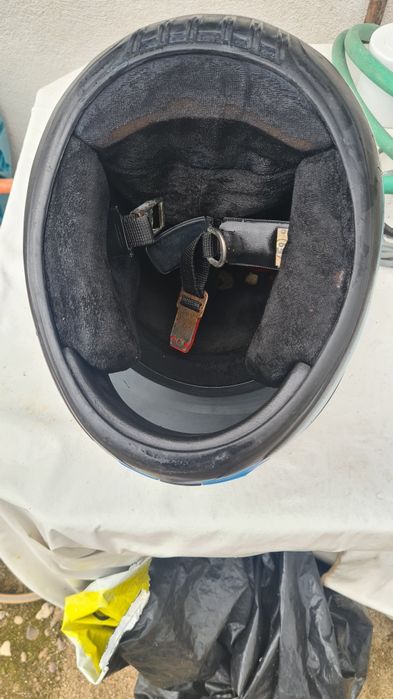 Capacete fechado mota