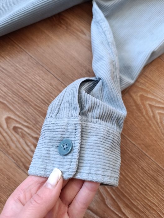 ХІТ! Крутезна чоловіча Вільвет Куртка/Овершот H&M