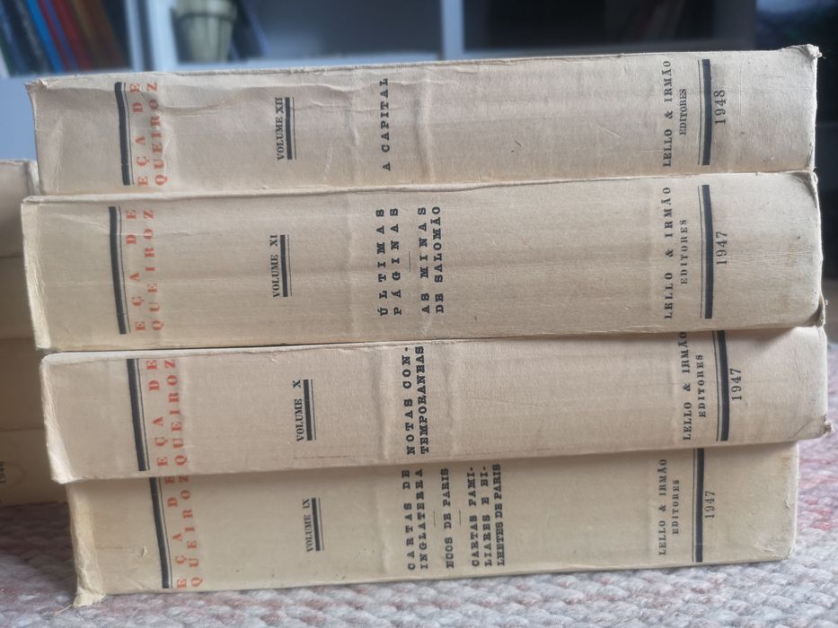 Obras de Eça de Queiroz - Edição centenário