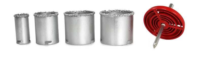 OTWORNICE DO PŁYTEK OTWORNICA 33-73MM Wiertła Wolframowe Ceramiki