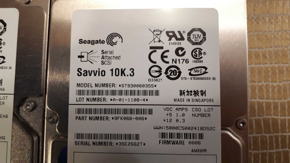 Disco Seagate Savvio