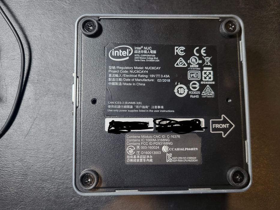 Mini PC Intel NUC