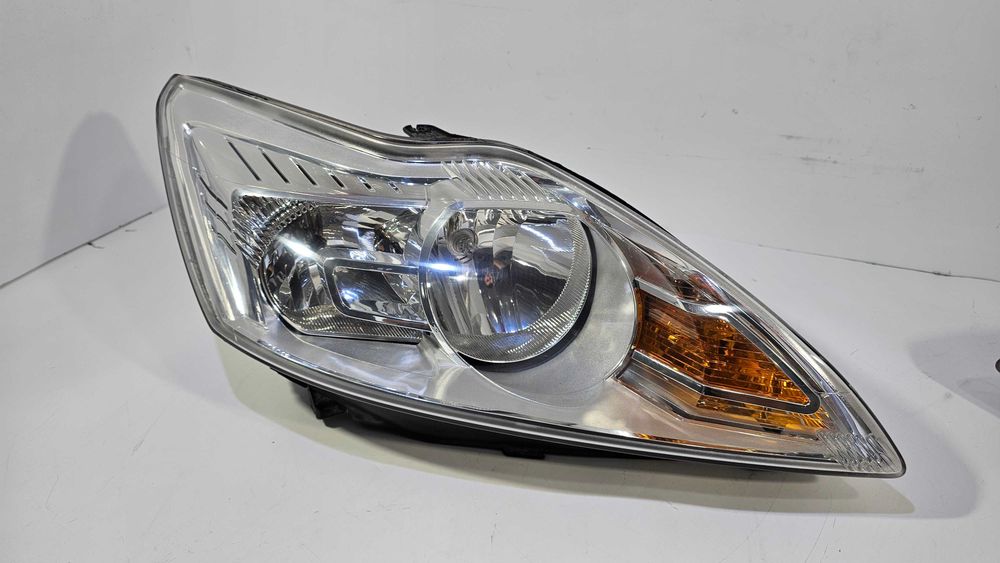 Ford Focus II MK2 2 Lift Fl Lampy Przód Przednie Komplet Lewa + Prawa Europa Stan BDB Oryginał