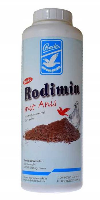 Dla Gołębi RODIMIN Dodatek Mineralny z Anyżem 1kg Okres Lęgowy
