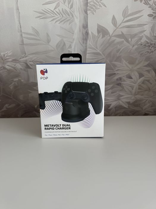 PDP Metavolt Ładowarka do padów PS5 Dualsense czarna, PlayStation 5