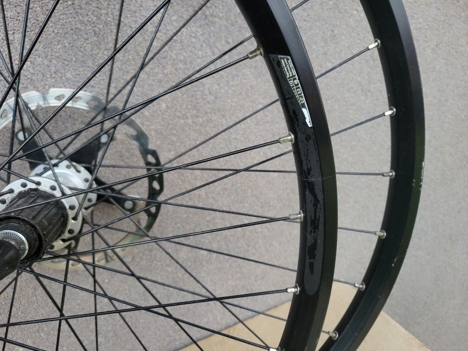 Вілсет Shimano xt, Mavic ride 26