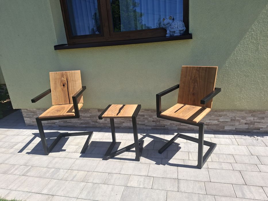 Meble ogrodowe w stylu LOFT