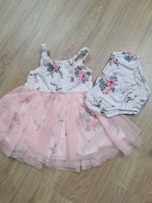 Sukienka dla dziewczynki r. 74