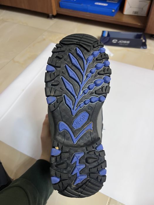 Підліткові зимові дутики термо черевики на липучках