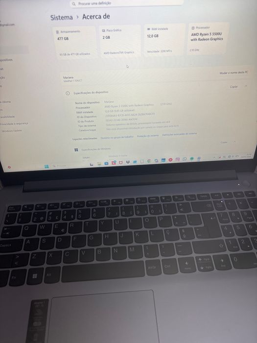 Pc portátil ótimo
