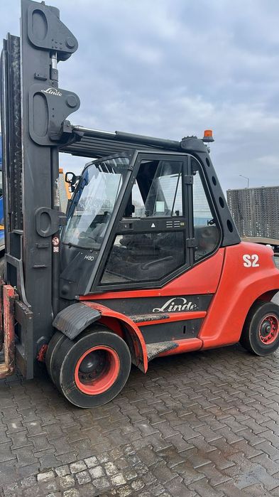 Linde H80/900  Linde H80D-02 | 8 000 kg | Diesel | Kabina | Wózek ciężki