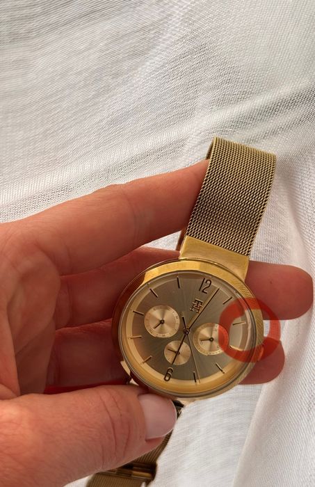 Zegarek damski Tommy Hilfiger złoty