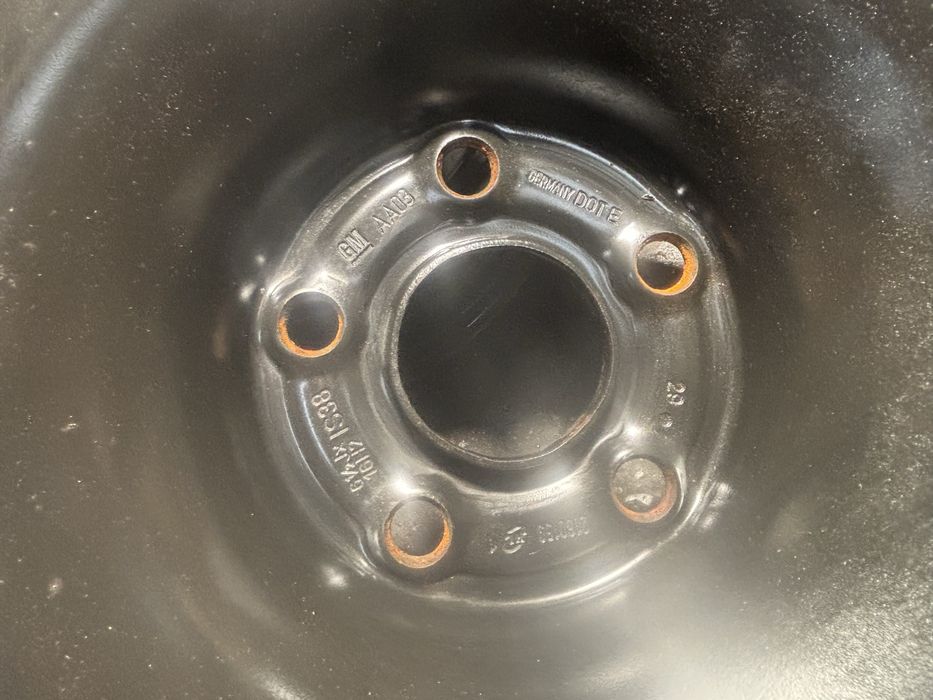 GG17 Komplet felg stalowych 16” 5x105 Opel TPMS