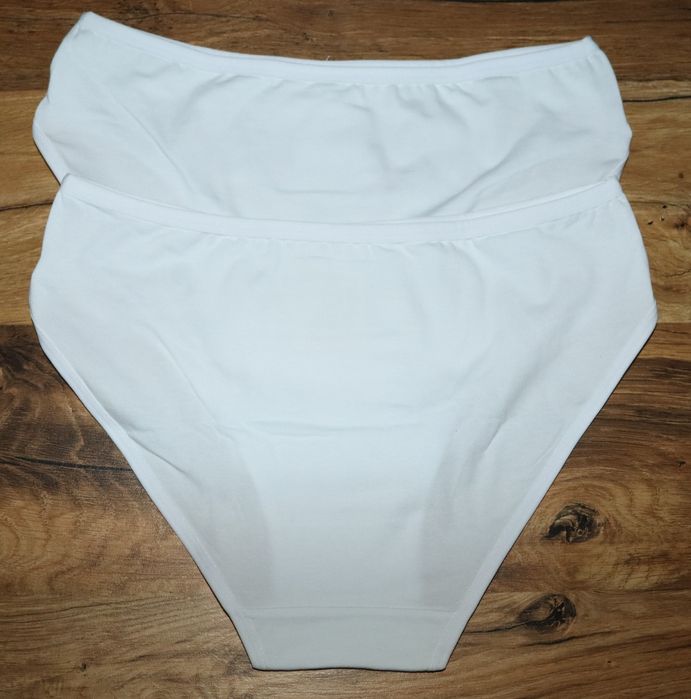 Majtki Damskie Białe komplet 2sztuki XL 1-5