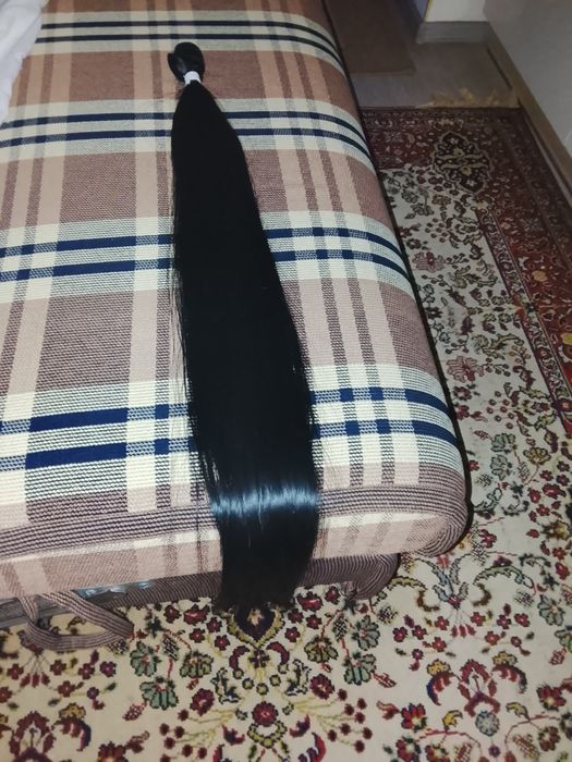 Чорне волосся для нарощування БІО , люкс якість, різні кольори