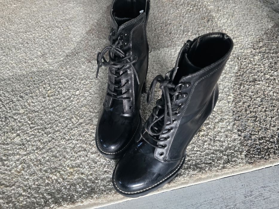 Botas salto n37 como novo