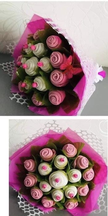 Букет із шкарпеток