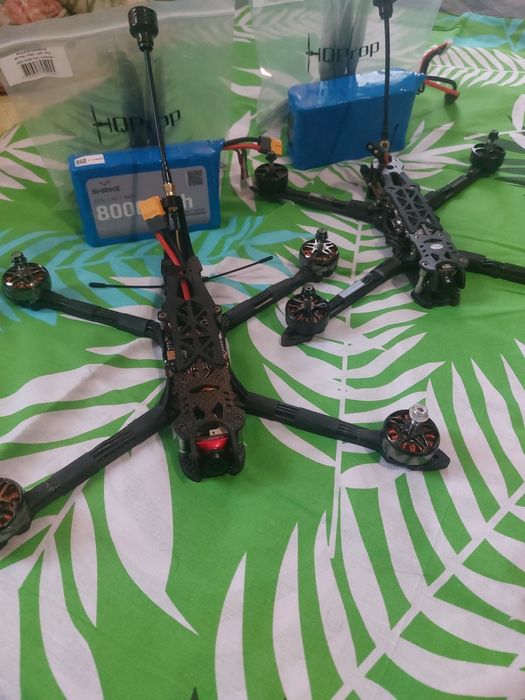 Fpv ФПВ дрон квадрокоптер 7, 10 карбон новый