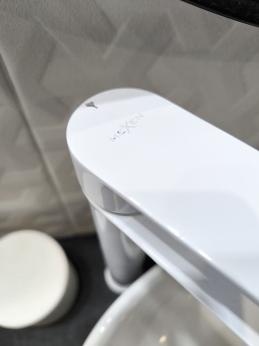 Bateria umywalkowa wysoka biała MEXEN ROYO - 2 szt.