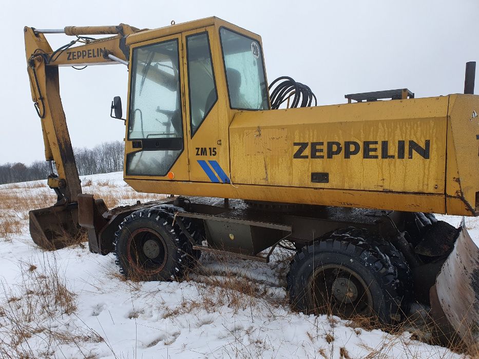 koparka zeppelin zm 15 silnik deutz bf4l 913 pompa siłownik skrzynia