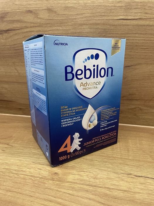 Mleko modyfikowane Bebilon  4 Advance Pronutra do 11/2026 zamknięte 1kg