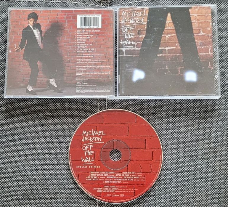 Michael Jackson Off The Wall Special Edition CD Slipcase