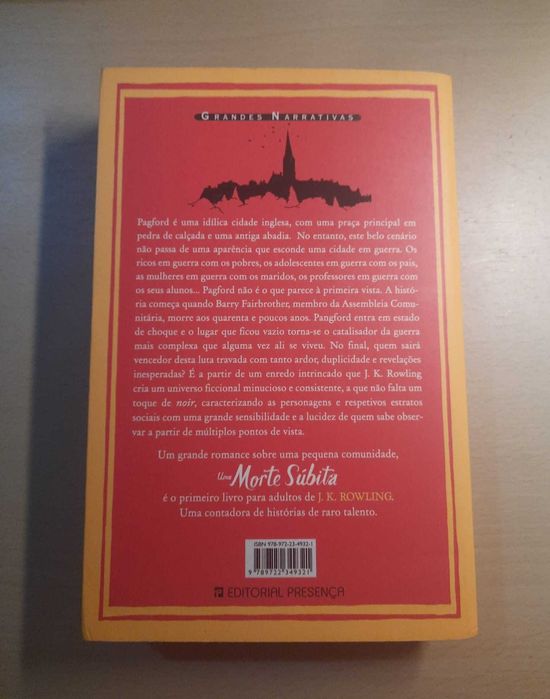 Uma Morte Súbita - J. K. Rowling