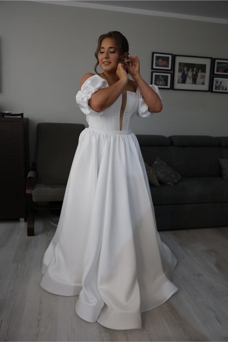 Suknia Ślubna Gorsetowa