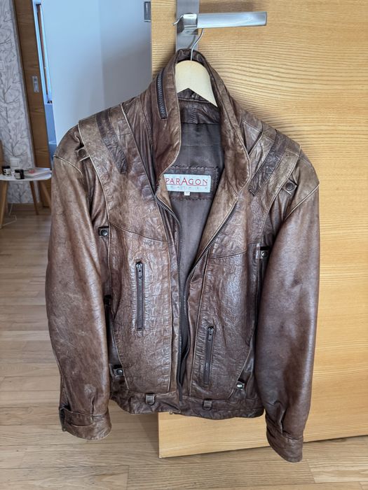 Kurtka skórzana Vintage L