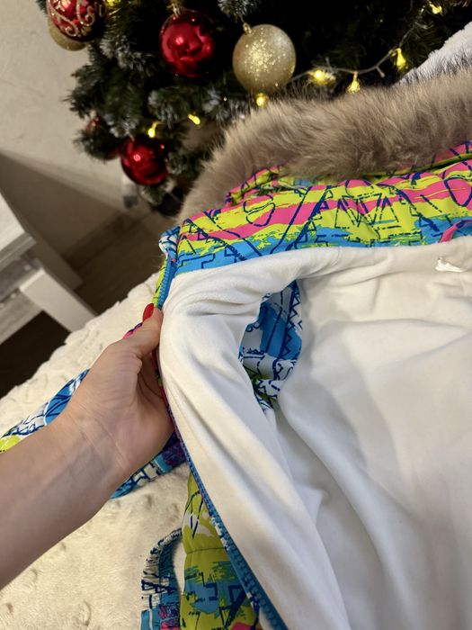 Комбінезон зимовий на дівчинку