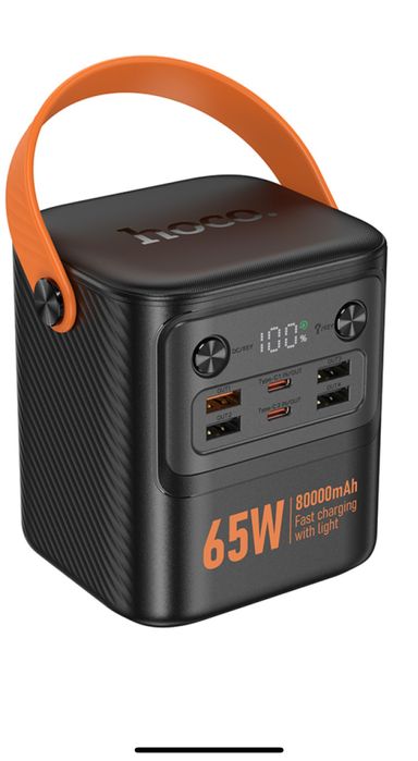Power Bank Hoco J152 Pro Tough PD65W+light 80000mAh