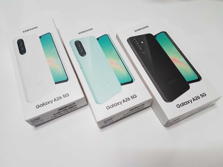 SAMSUNG GALAXY A26 5G ! 6/128GB*8/256GB ! Sklep ! Gwarancja ! Wysyłka